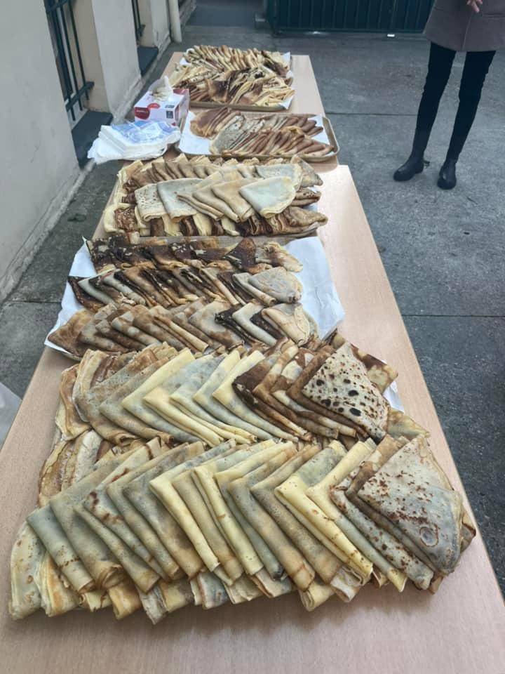 02/02/22 i 05/02/22  Naleśniki w naszej Szkole