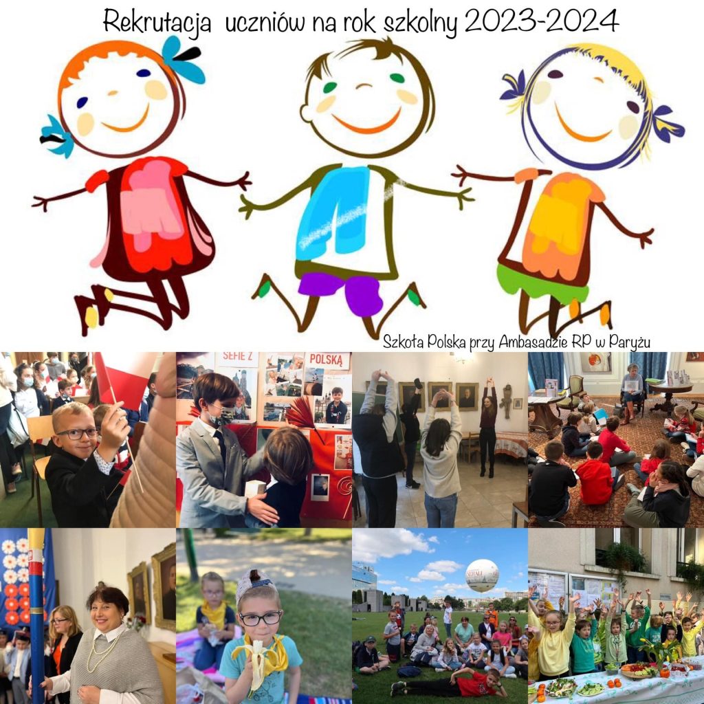 Rekrutacja ROK SZKOLNY – 2023/2024