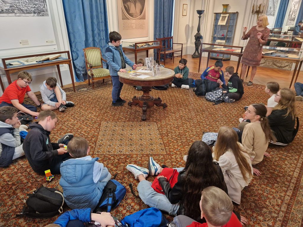 Wizyta naszych czwartoklasistów w Bibliotece Polskiej w Paryżu