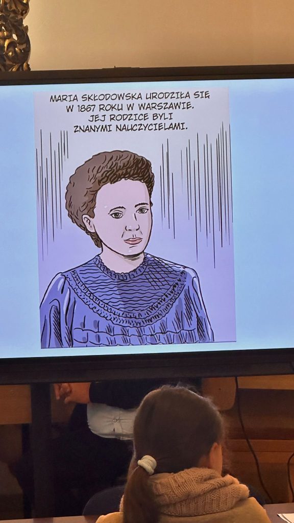 Gościmy uczestników konferencji metodycznej poświęconej wybitnej polskiej noblistce Marii Skłodowskiej Curie w 155. lecie urodzin