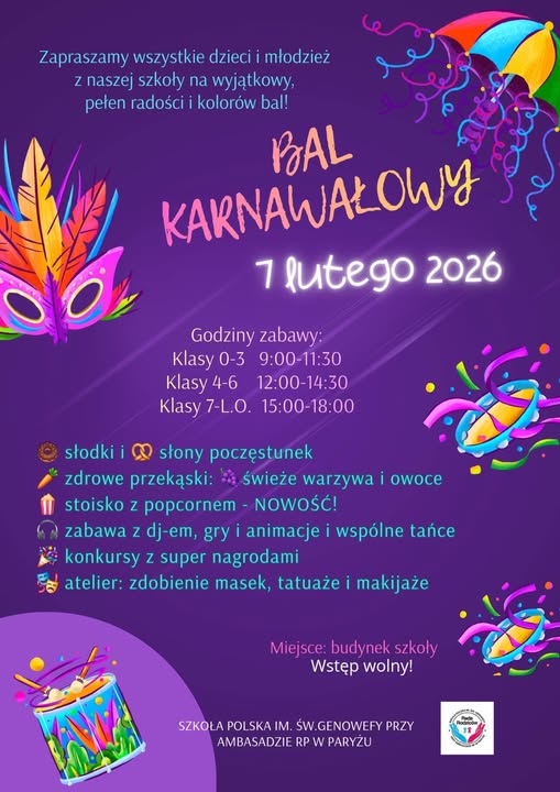 BAL KARNAWAŁOWY 2026