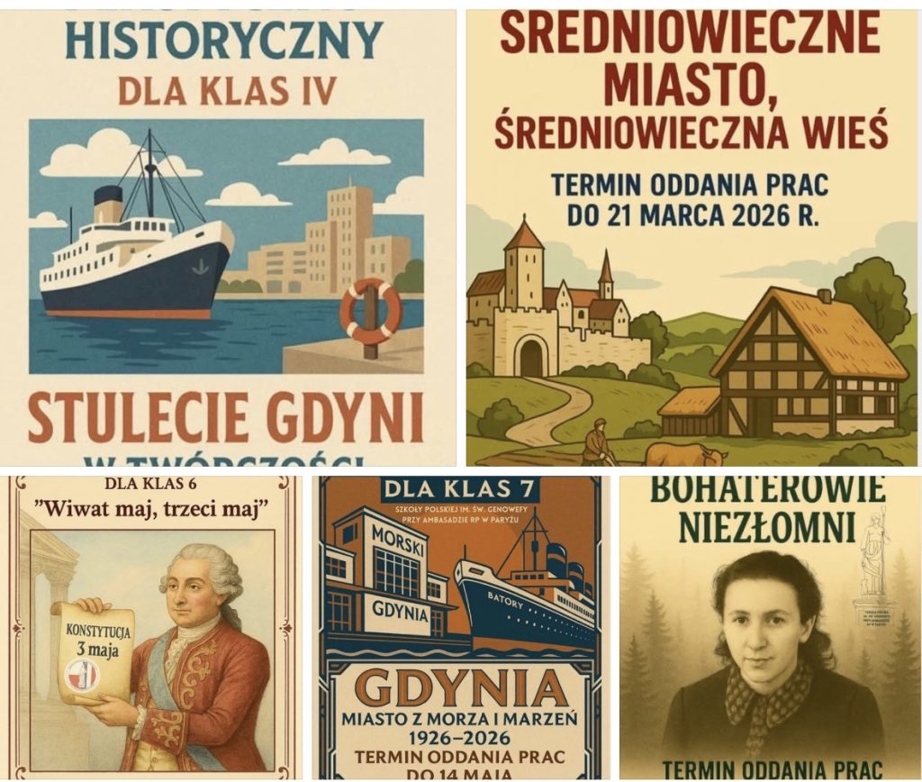 Startujemy z konkursami z wiedzy o Polsce