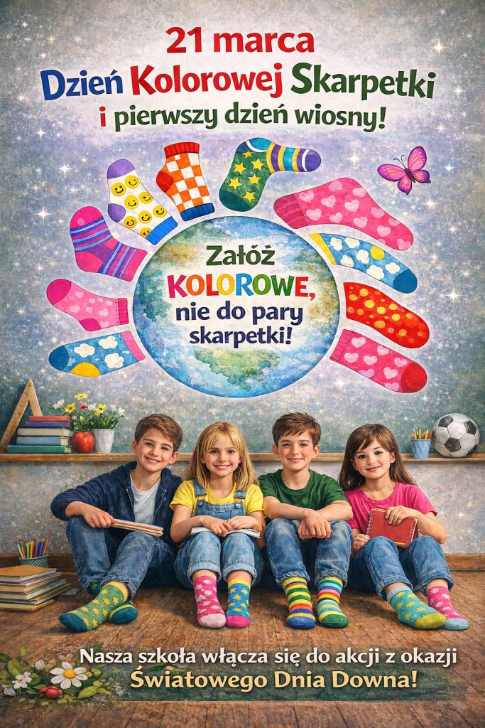 Nasza szkoła włącza się do inicjatywy z okazji Światowrgo Dnia Zespołu Downa