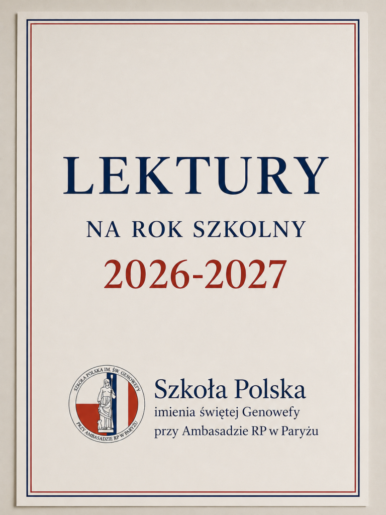 LEKTURY NA ROK SZKOLNY 2026/27